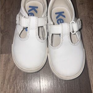 Keds White Kids' Dress Shoes with Strap